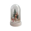 Picture of CHRISTMAS DECORATION REINDEER TUBE GLASS WITH LED LIGHTS